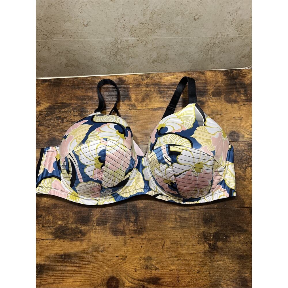Savage X Fenty Floral Bra – Pink Floral – US 40DD
